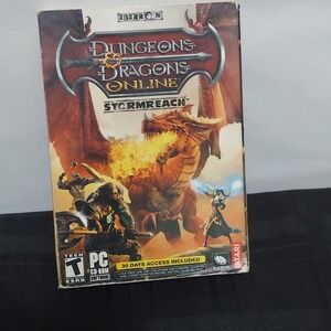 Dungeon & Dragons Online: Stormreach DVD-ROM PC 2006‎ MMORPG Windows XP